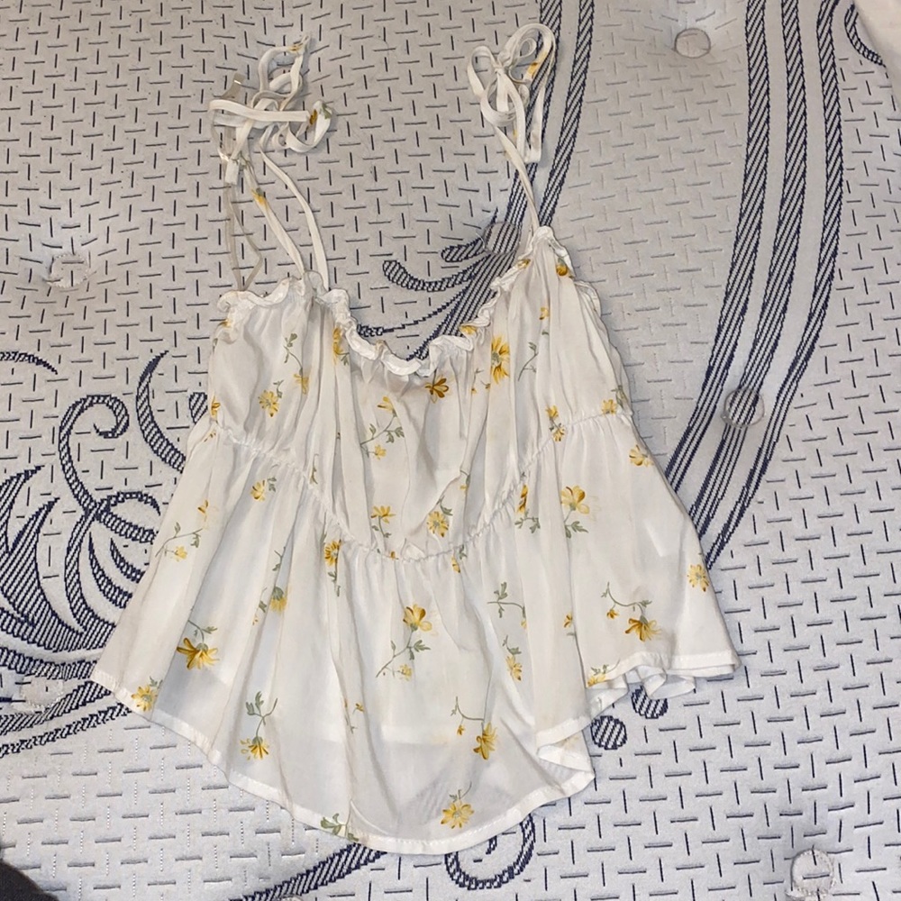 Lottie Miss Flower Top with Tie